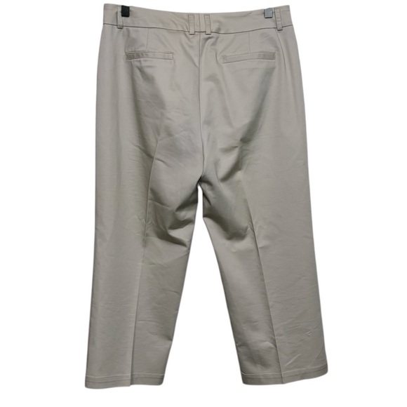 DOCKERS WOMEN - SIZE 10 - THE NOUVEAU FIT CROP PANTS/SLACKS - COTTON BLEND - B14 - Picture 4 of 12